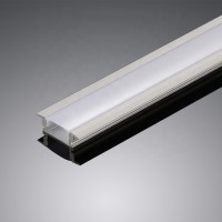 Aluminum main extrusion and plastic pc lamp shade for led hard article lamp