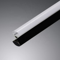 15.6mm x 15.6mm V type aluminum profile and PC lamp shade for led lamp