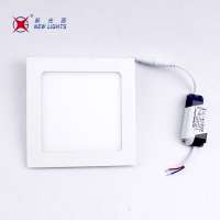 High quality 15W office lighting Square Recessed small ceiling light led panel