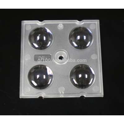 High power optical SMD led PC lens for led street light anti-glare lens GL-00002